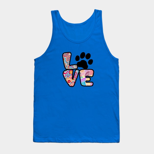 Dog Lover Tank Top by marengo